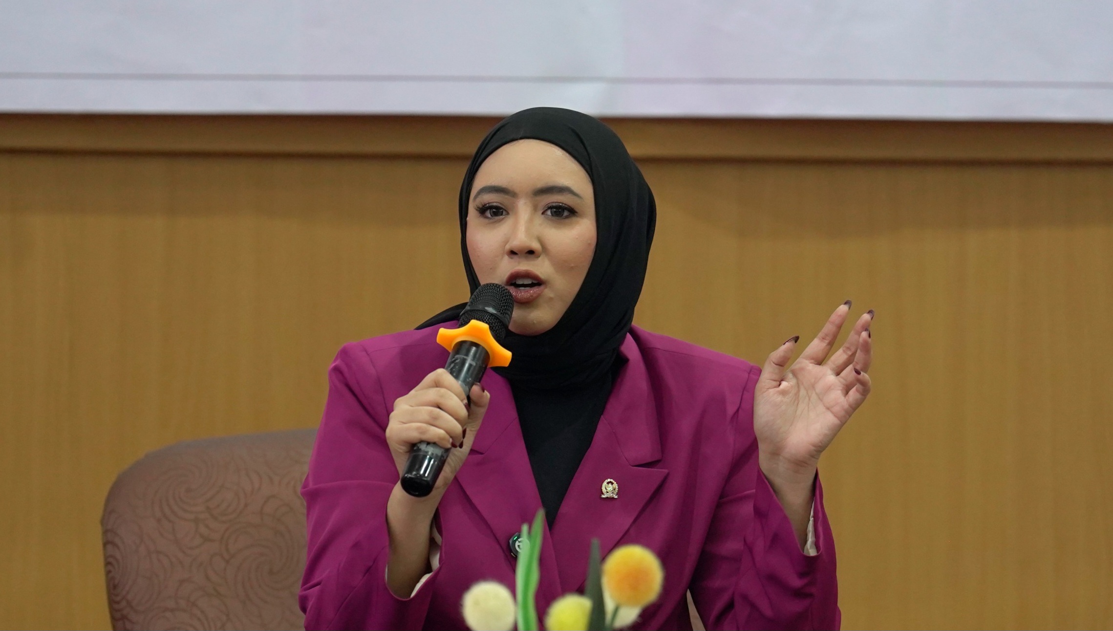 Cindy Ajak Anak Muda Terapkan Pilar Kebangsaan dalam Kehidupan Sehari-hari